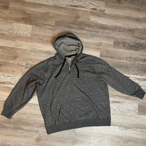 Big and Tall zip up sweatshirt